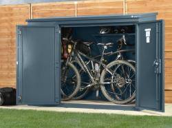 Police Approved Bike Storage x 3 Warehouse Ladder