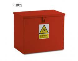 Hazardous Bins - Flat Top Warehouse Ladder