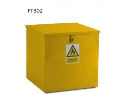 Hazardous Bins - Flat Top Warehouse Ladder