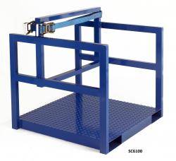 Cylinder Storage / Transport Pallet Warehouse Ladder