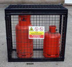 Britgas Gas Bottle Cage - 1000x500x900 ( WxDxH) mm  Warehouse Ladder